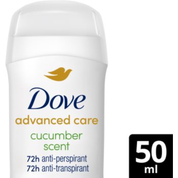 Dove Advanced Care Cucumber & Green Tea deodorant stick - imagine 3